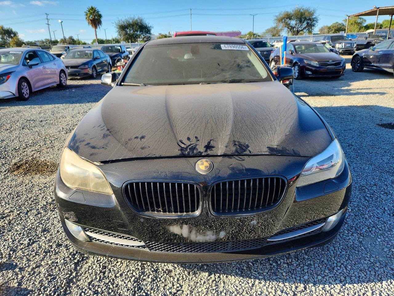 2011 Bmw 550 I Black vin: WBAFR9C51BDE81755