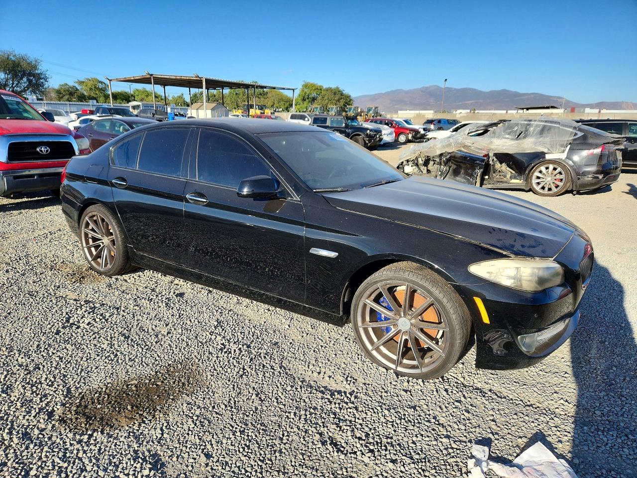 2011 Bmw 550 I Black vin: WBAFR9C51BDE81755