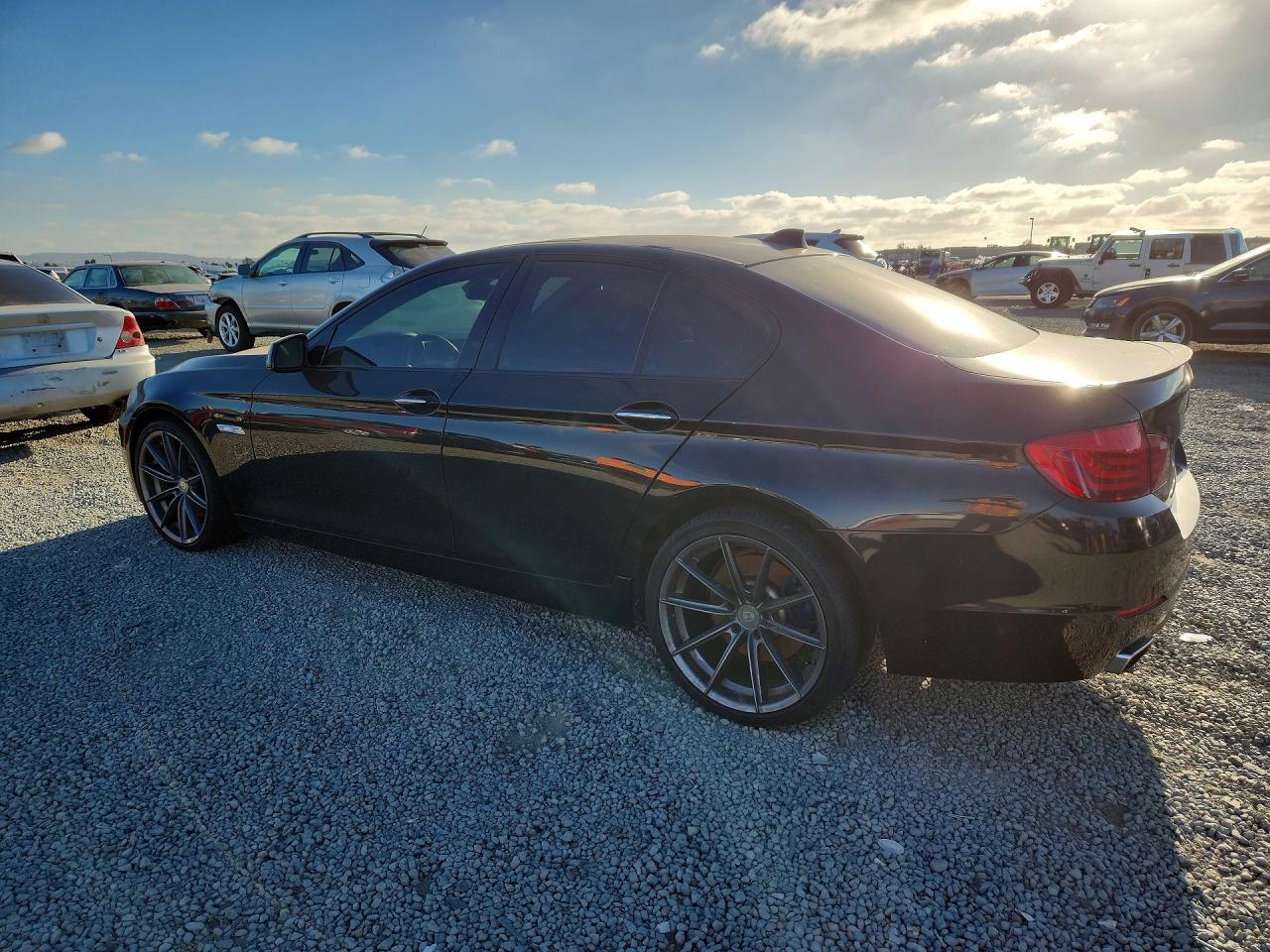 2011 Bmw 550 I Black vin: WBAFR9C51BDE81755