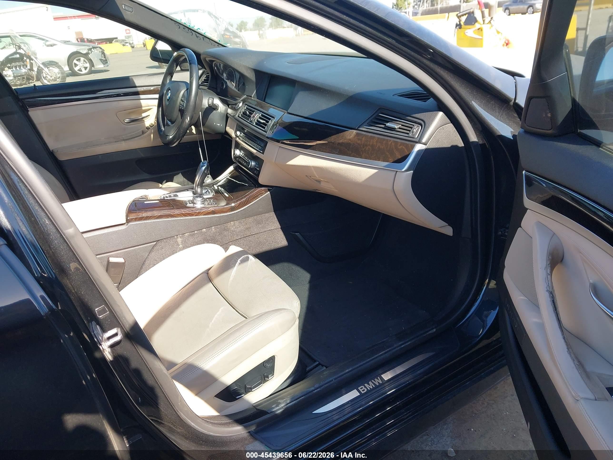 2012 Bmw 550i   Black vin: WBAFR9C51CDV58588