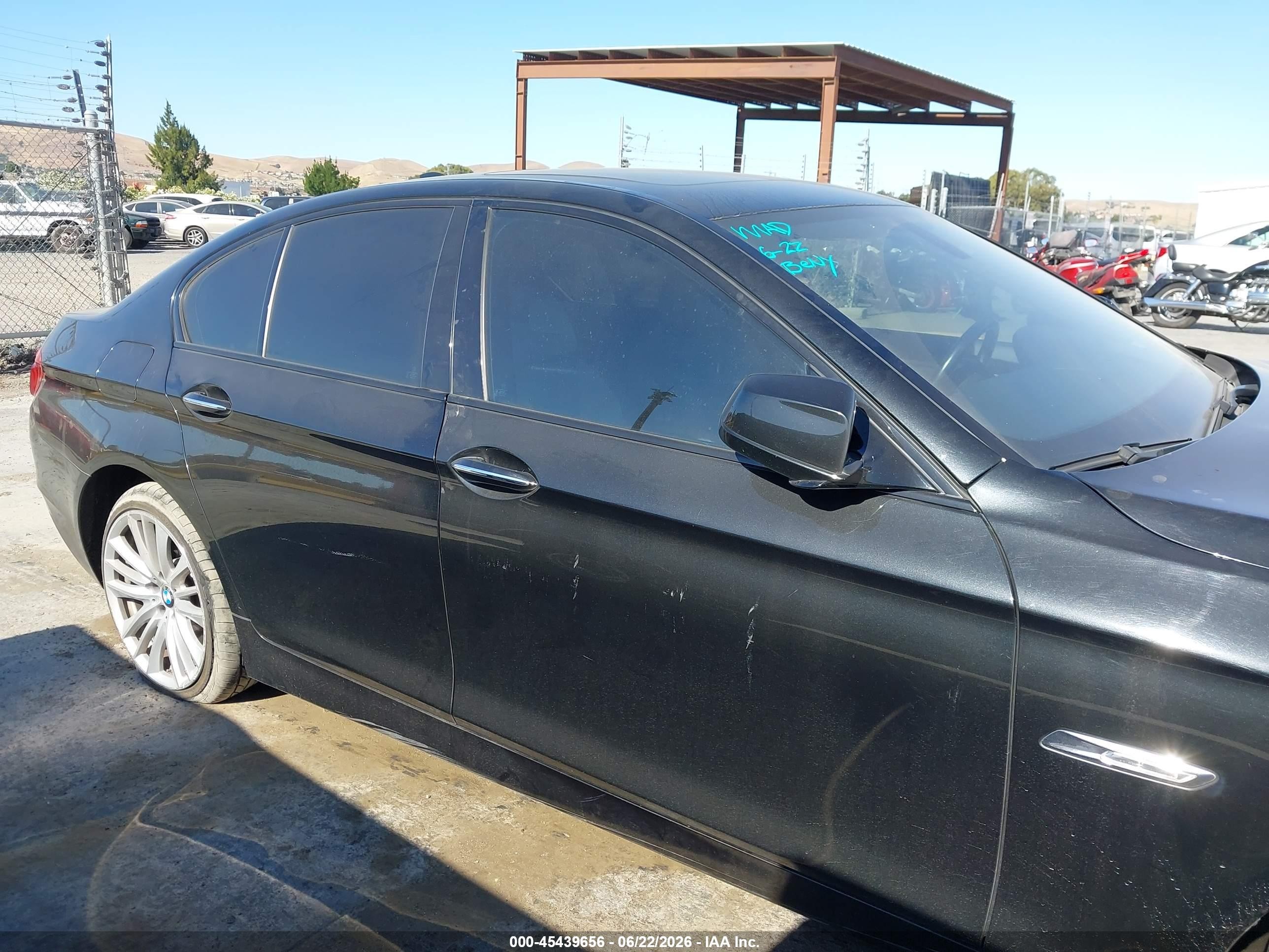 2012 Bmw 550i   Black vin: WBAFR9C51CDV58588