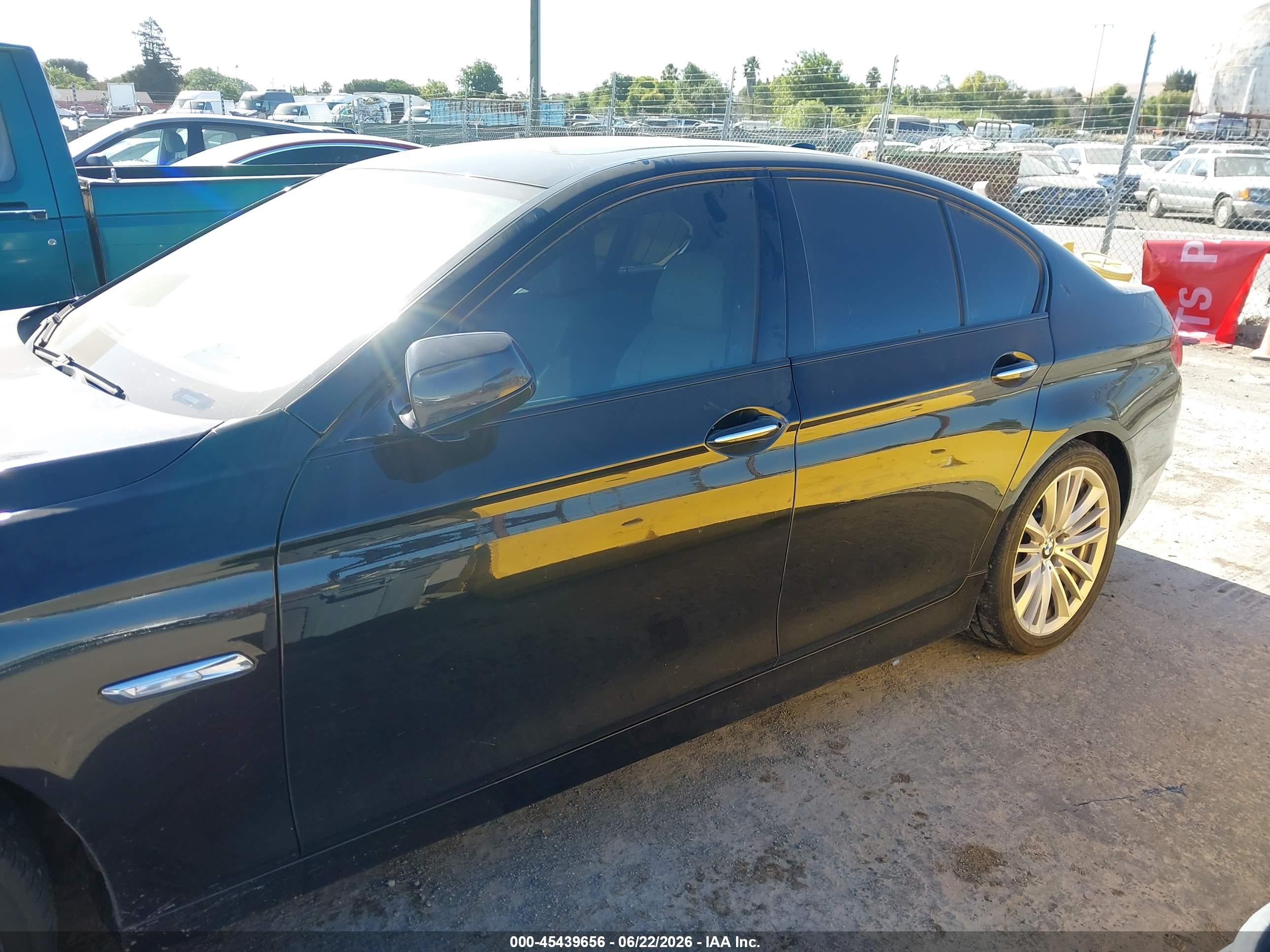 2012 Bmw 550i   Black vin: WBAFR9C51CDV58588