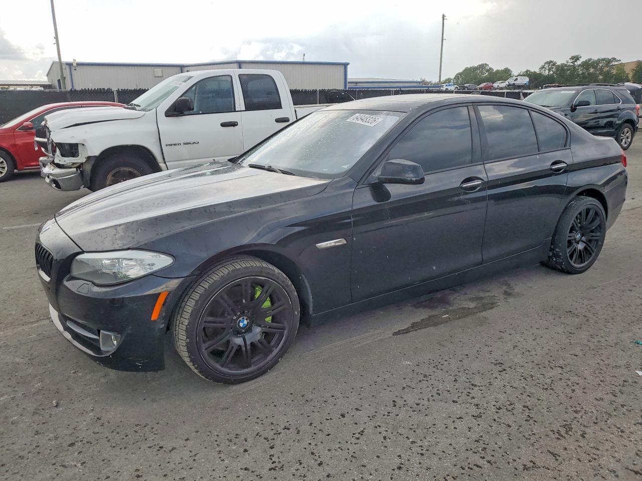 2012 Bmw 550 I Black vin: WBAFR9C51CDX79169