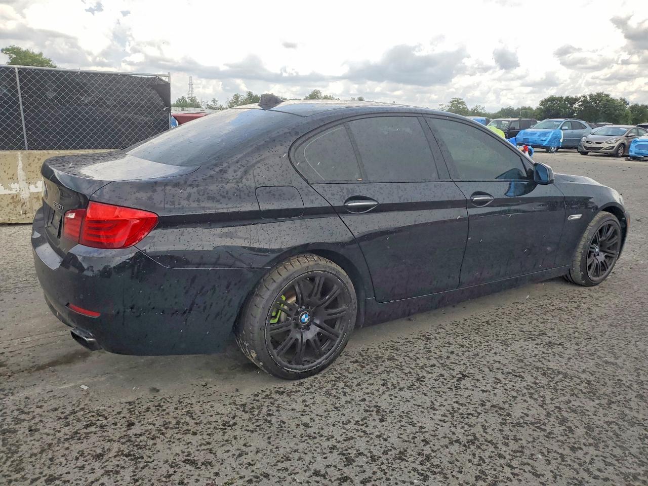 2012 Bmw 550 I Black vin: WBAFR9C51CDX79169
