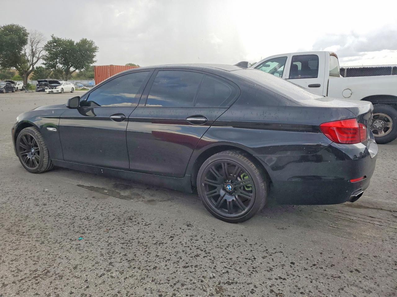 2012 Bmw 550 I Black vin: WBAFR9C51CDX79169