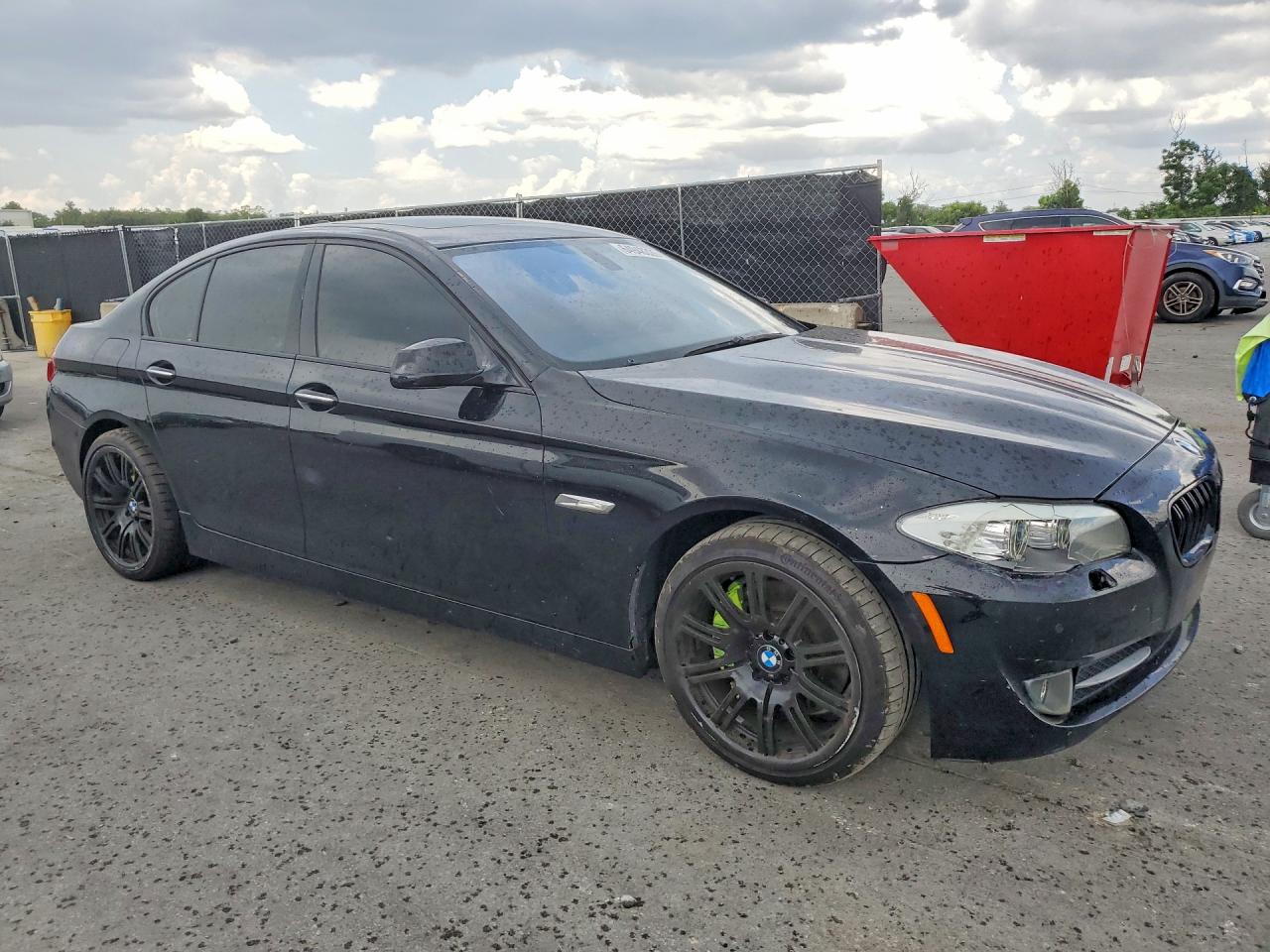 2012 Bmw 550 I Black vin: WBAFR9C51CDX79169