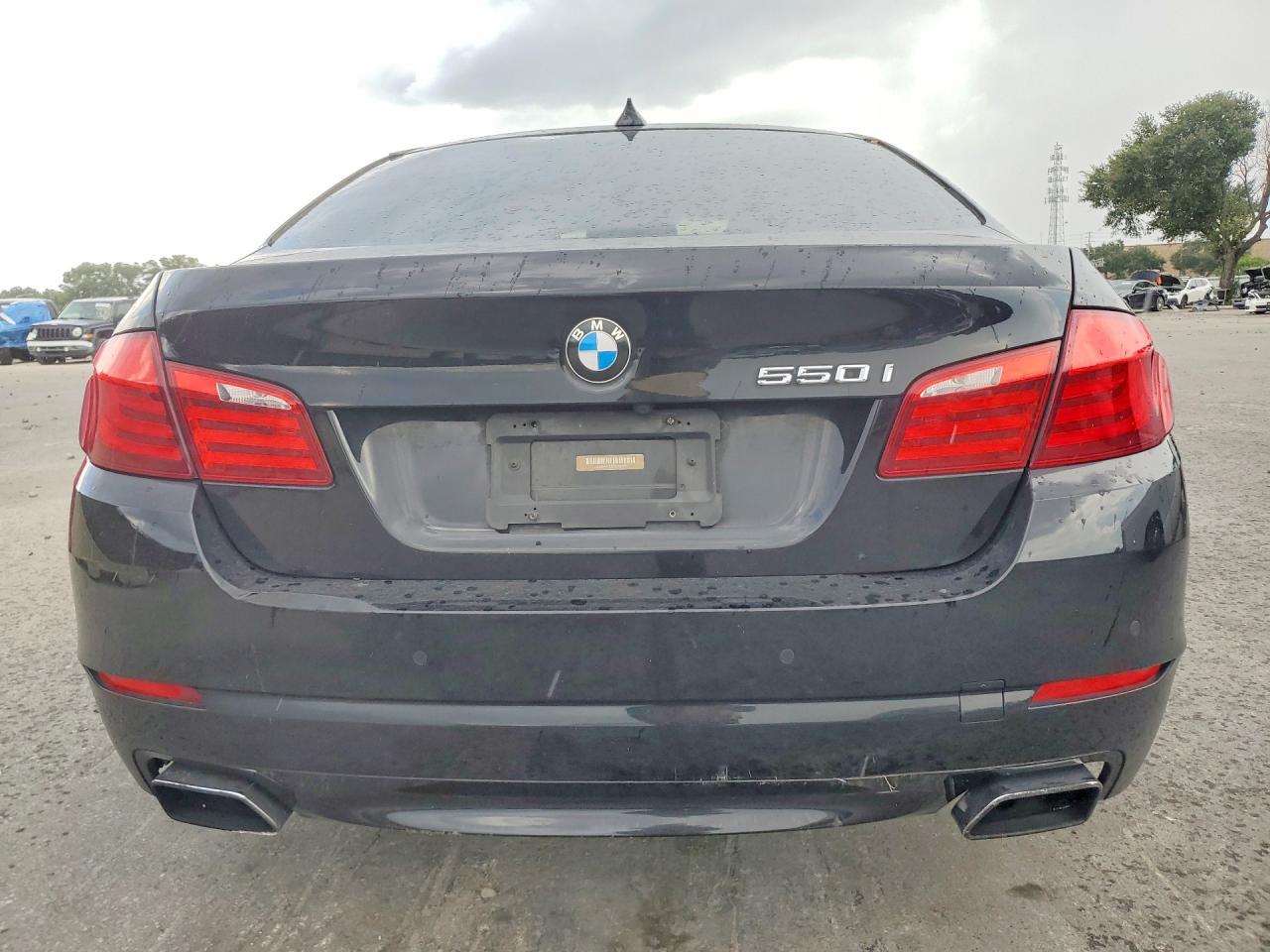 2012 Bmw 550 I Black vin: WBAFR9C51CDX79169