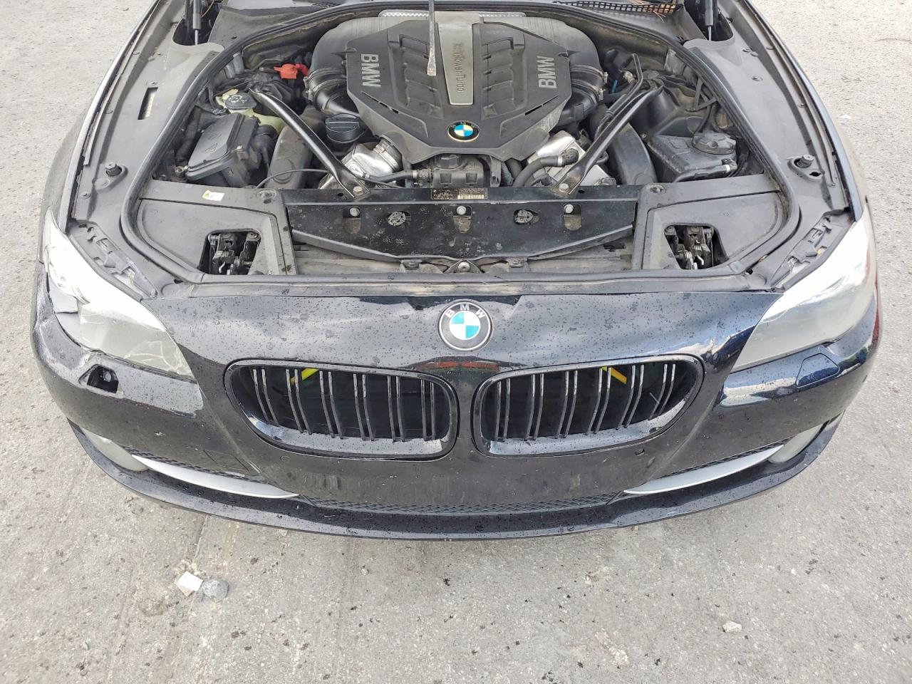 2012 Bmw 550 I Black vin: WBAFR9C51CDX79169