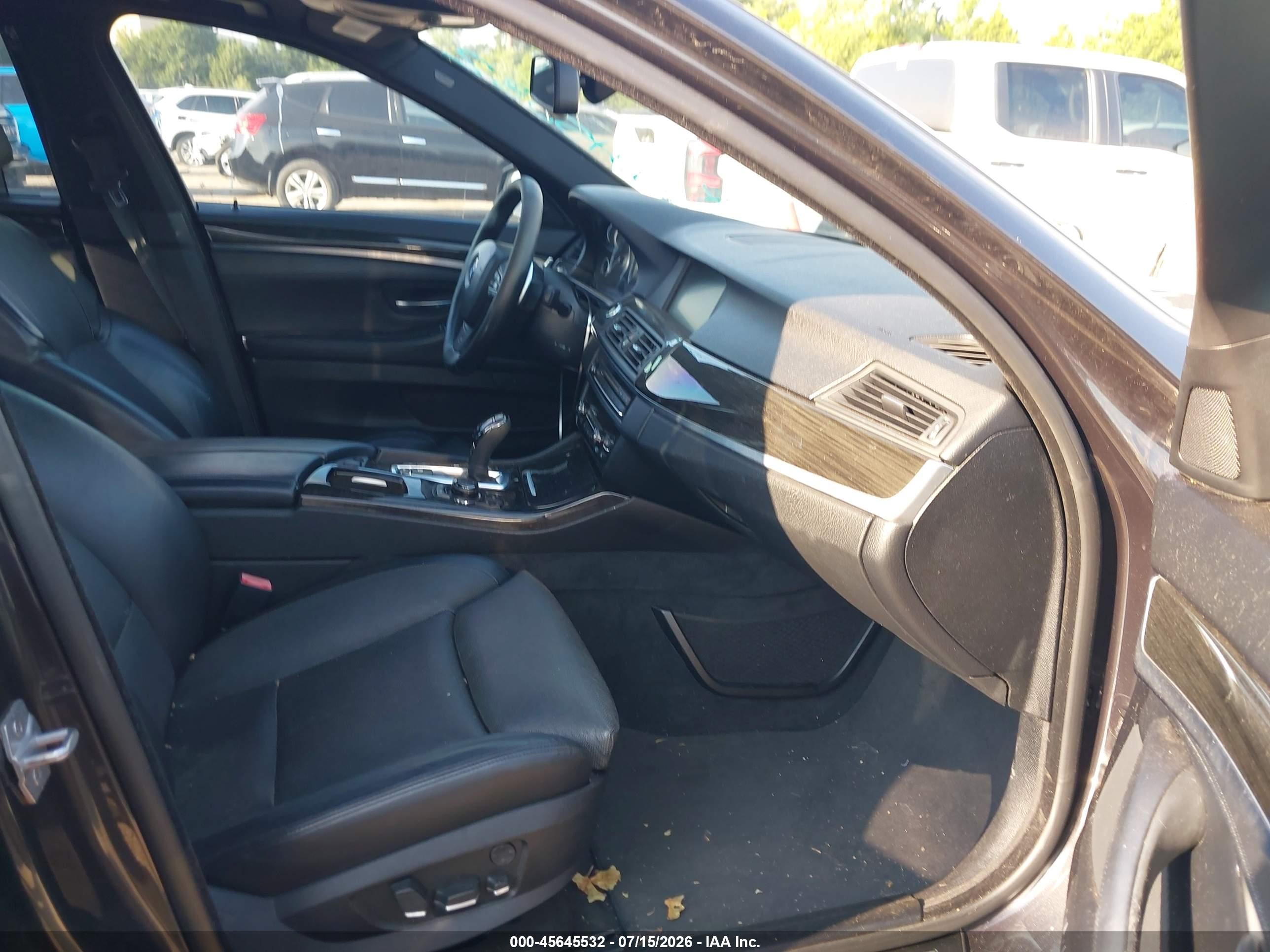 2013 Bmw 550i   Black vin: WBAFR9C51DD226863