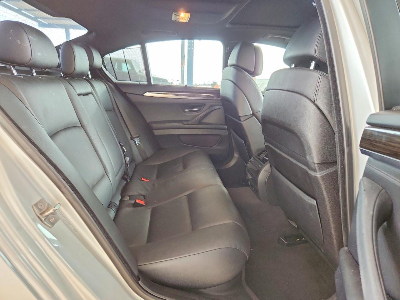 2013 Bmw 550 I Silver vin: WBAFR9C51DDX80274