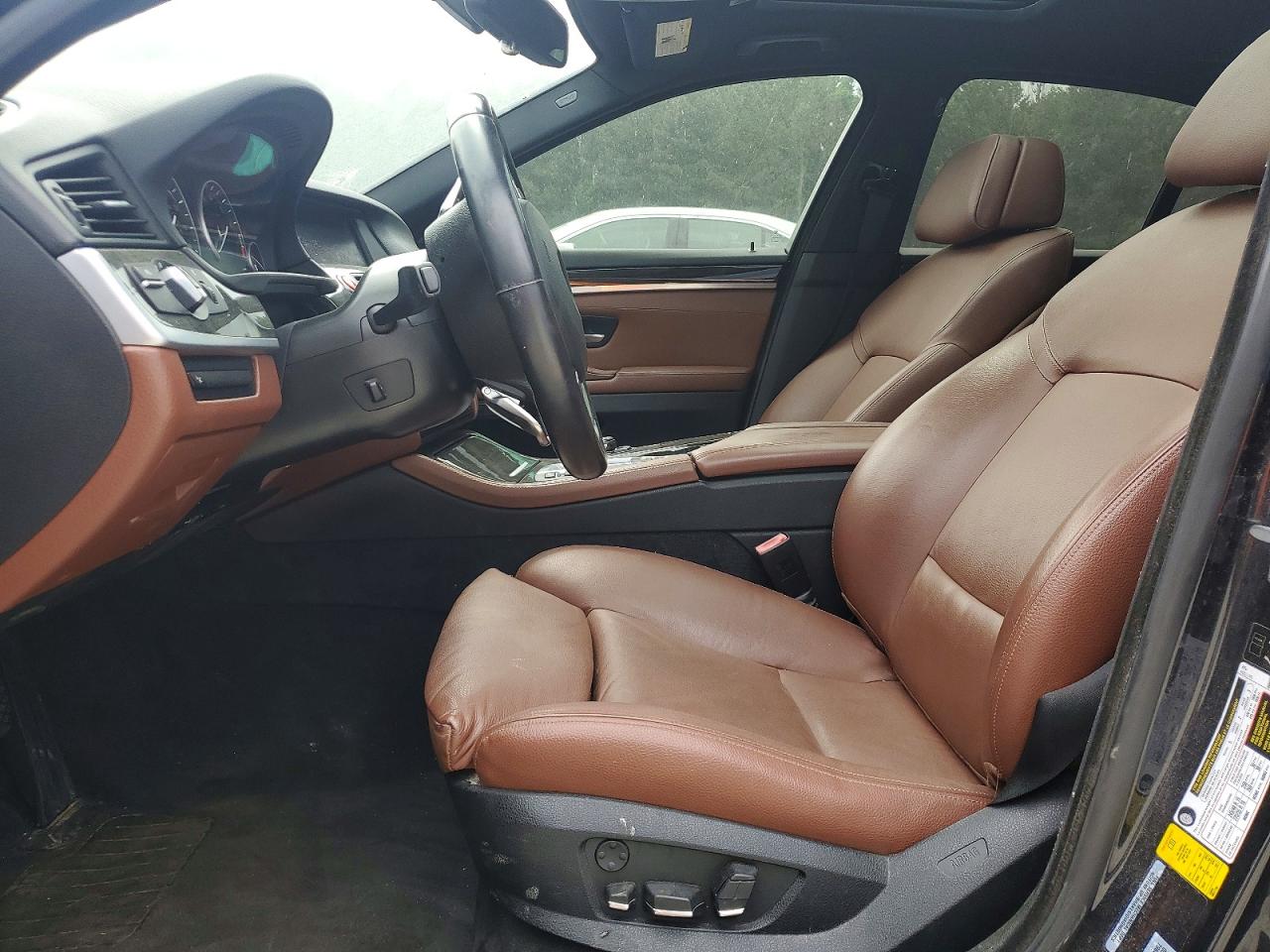 2013 Bmw 550 I Blue vin: WBAFR9C51DDX80629