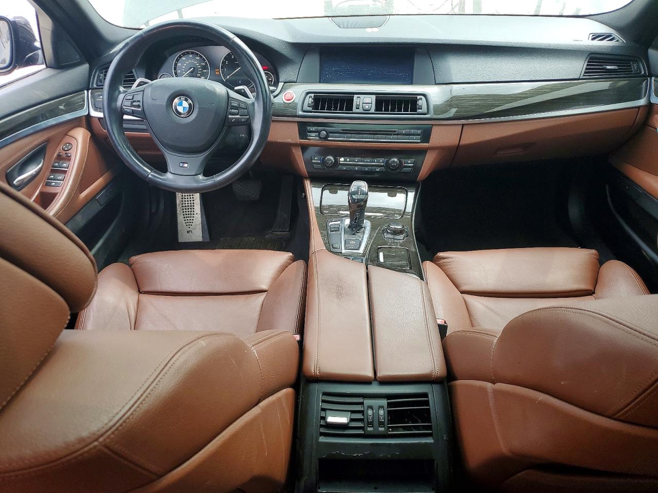 2013 Bmw 550 I Blue vin: WBAFR9C51DDX80629