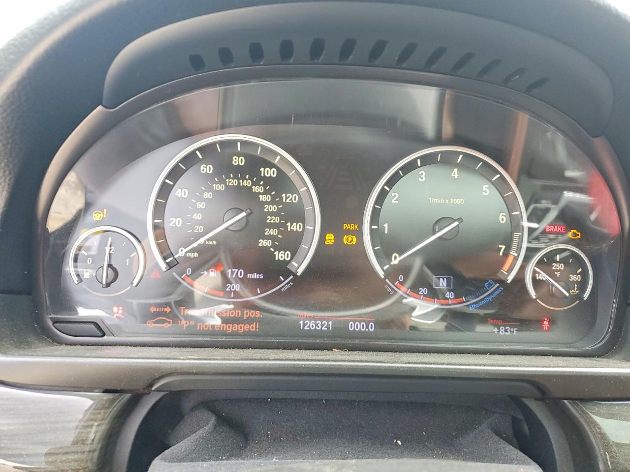 2013 Bmw 550 I Blue vin: WBAFR9C51DDX80629