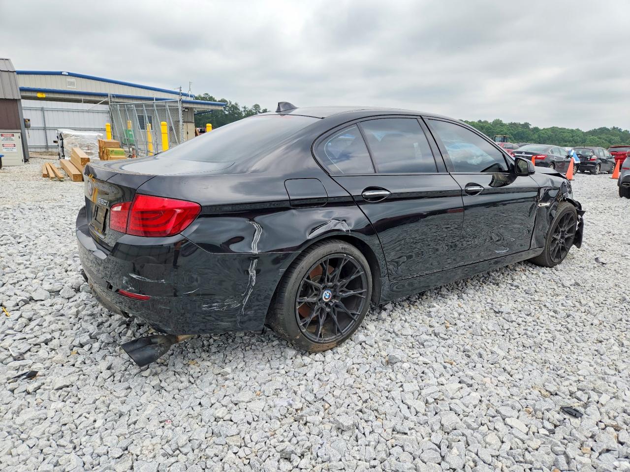 2011 Bmw 550 I Black vin: WBAFR9C52BC270258