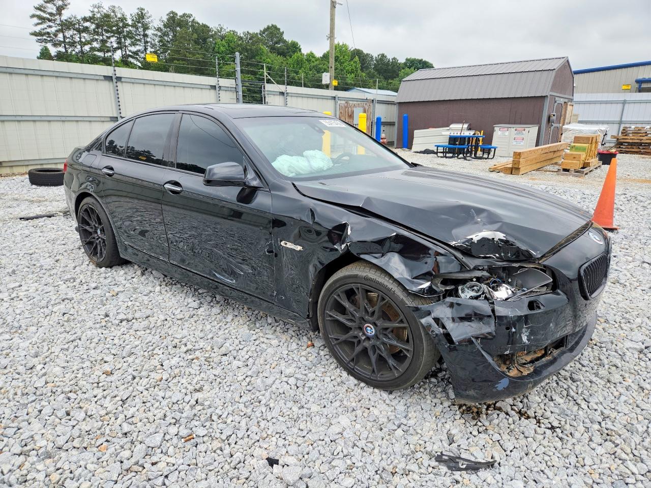 2011 Bmw 550 I Black vin: WBAFR9C52BC270258