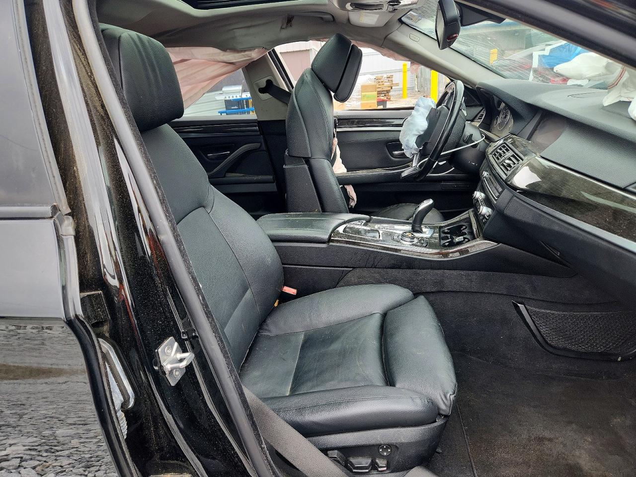 2011 Bmw 550 I Black vin: WBAFR9C52BC270258