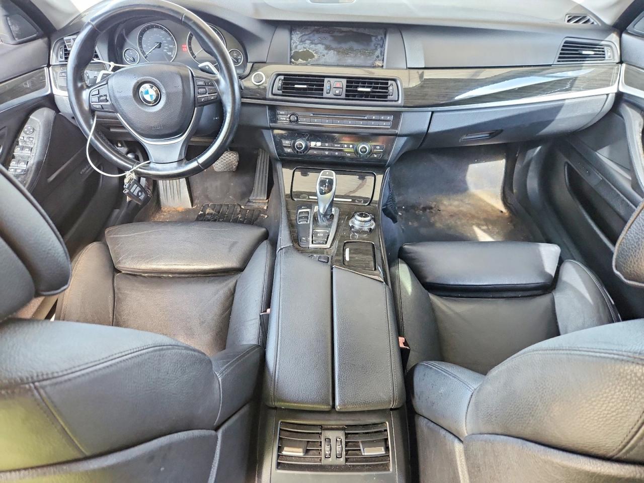 2011 Bmw 550 I Gray vin: WBAFR9C52BC270857