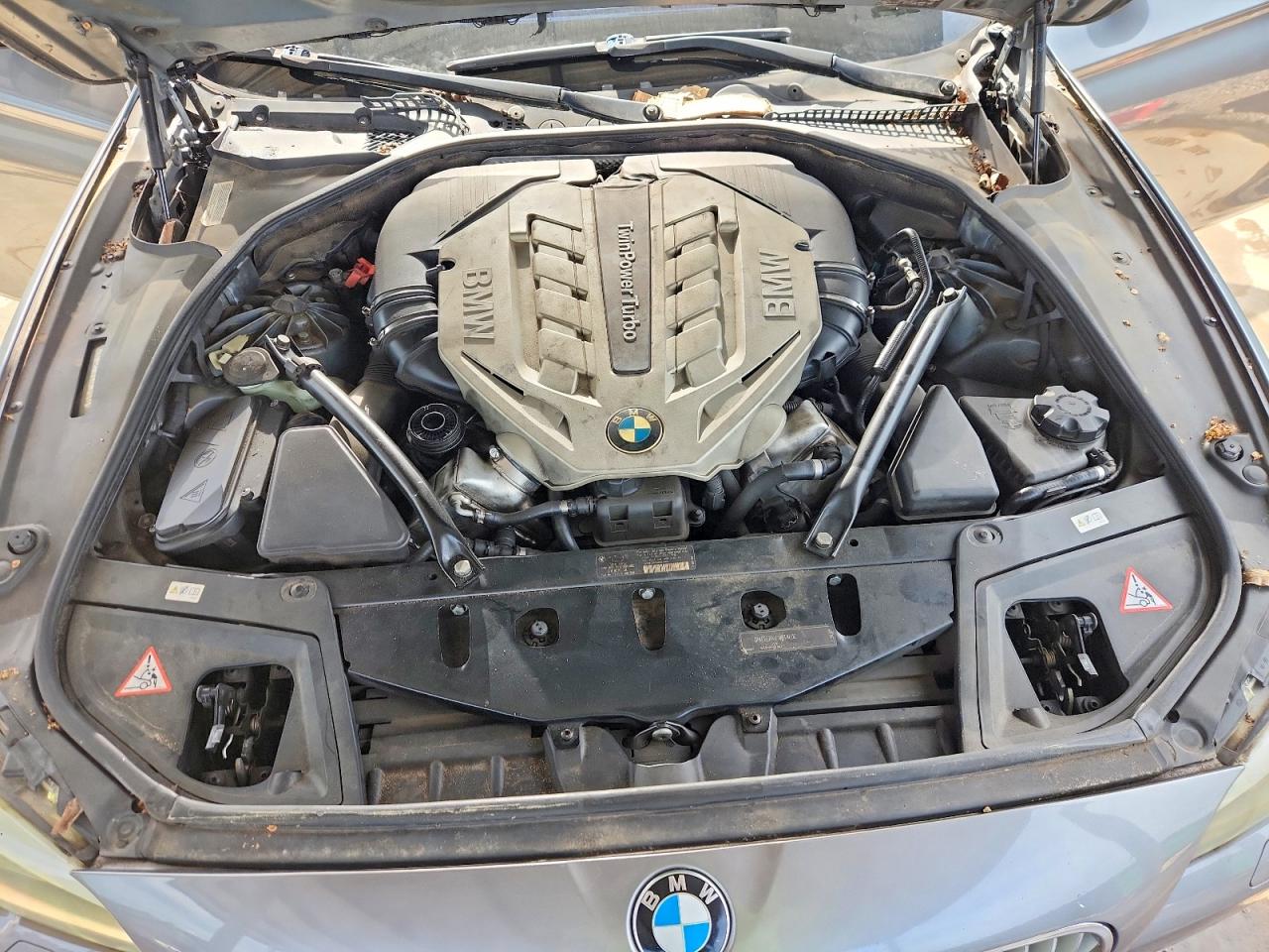2011 Bmw 550 I Gray vin: WBAFR9C52BC270857