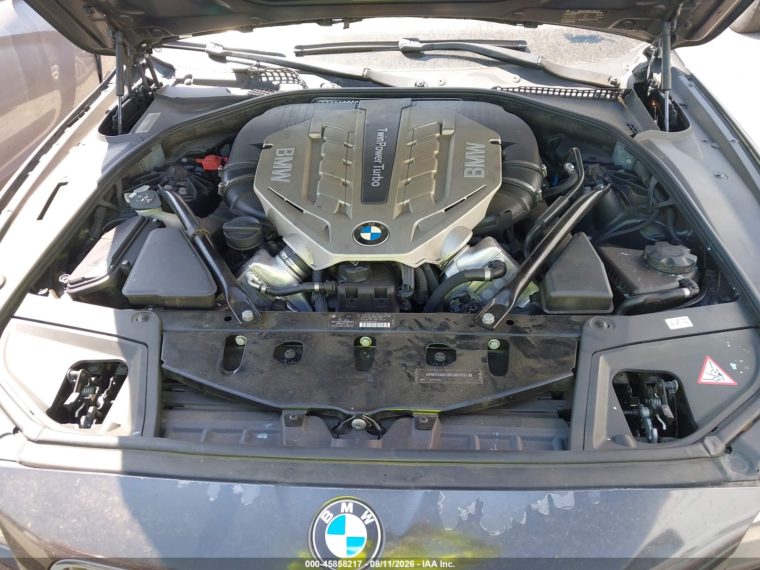 2011 Bmw 550i   Black vin: WBAFR9C52BC617930