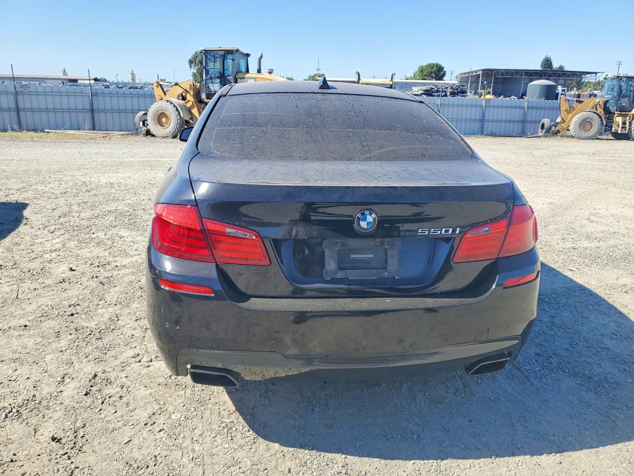 2011 Bmw 550 I Black vin: WBAFR9C52BC758383