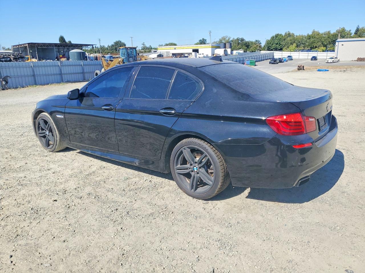 2011 Bmw 550 I Black vin: WBAFR9C52BC758383