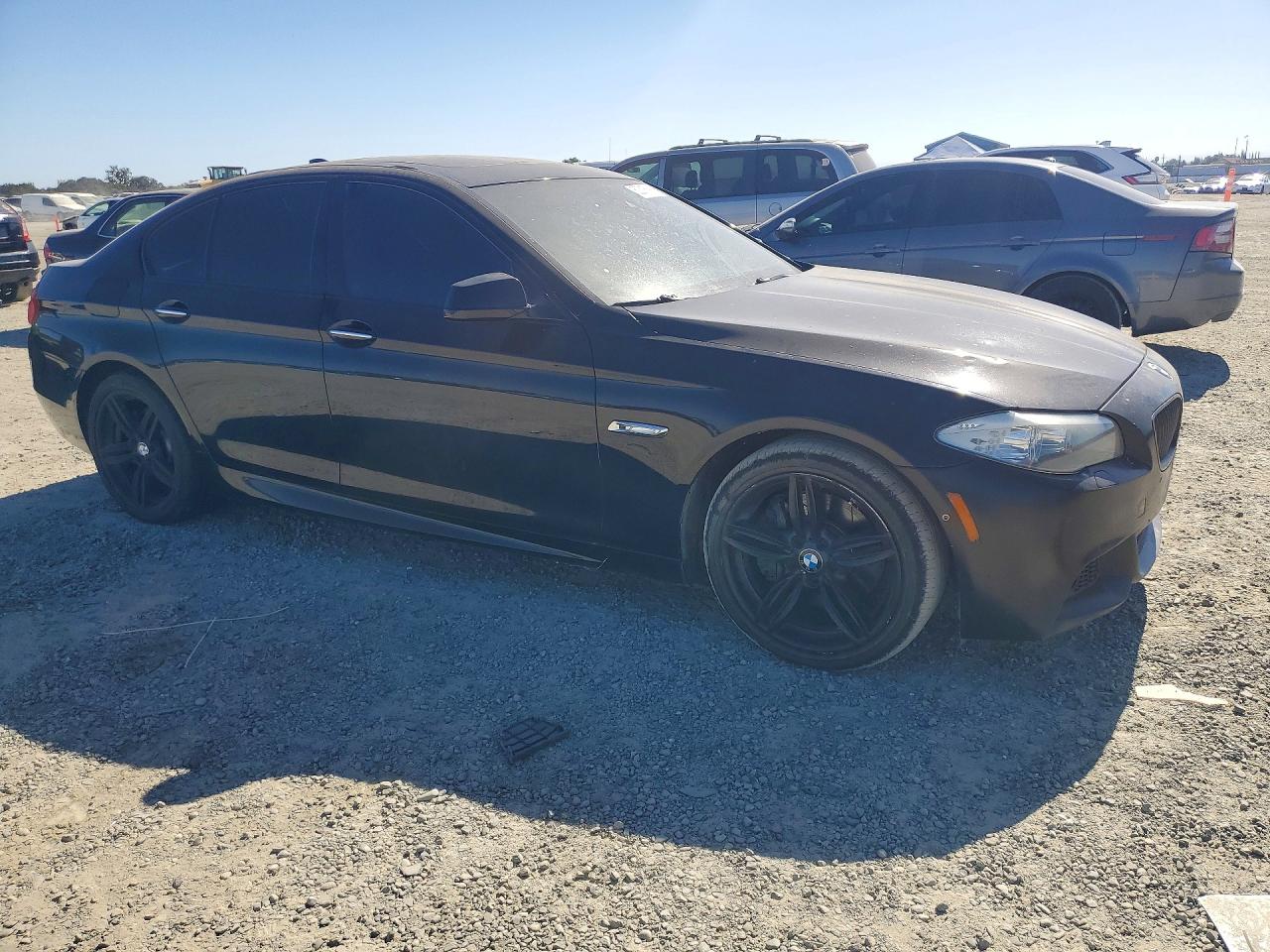 2011 Bmw 550 I Black vin: WBAFR9C52BC758383