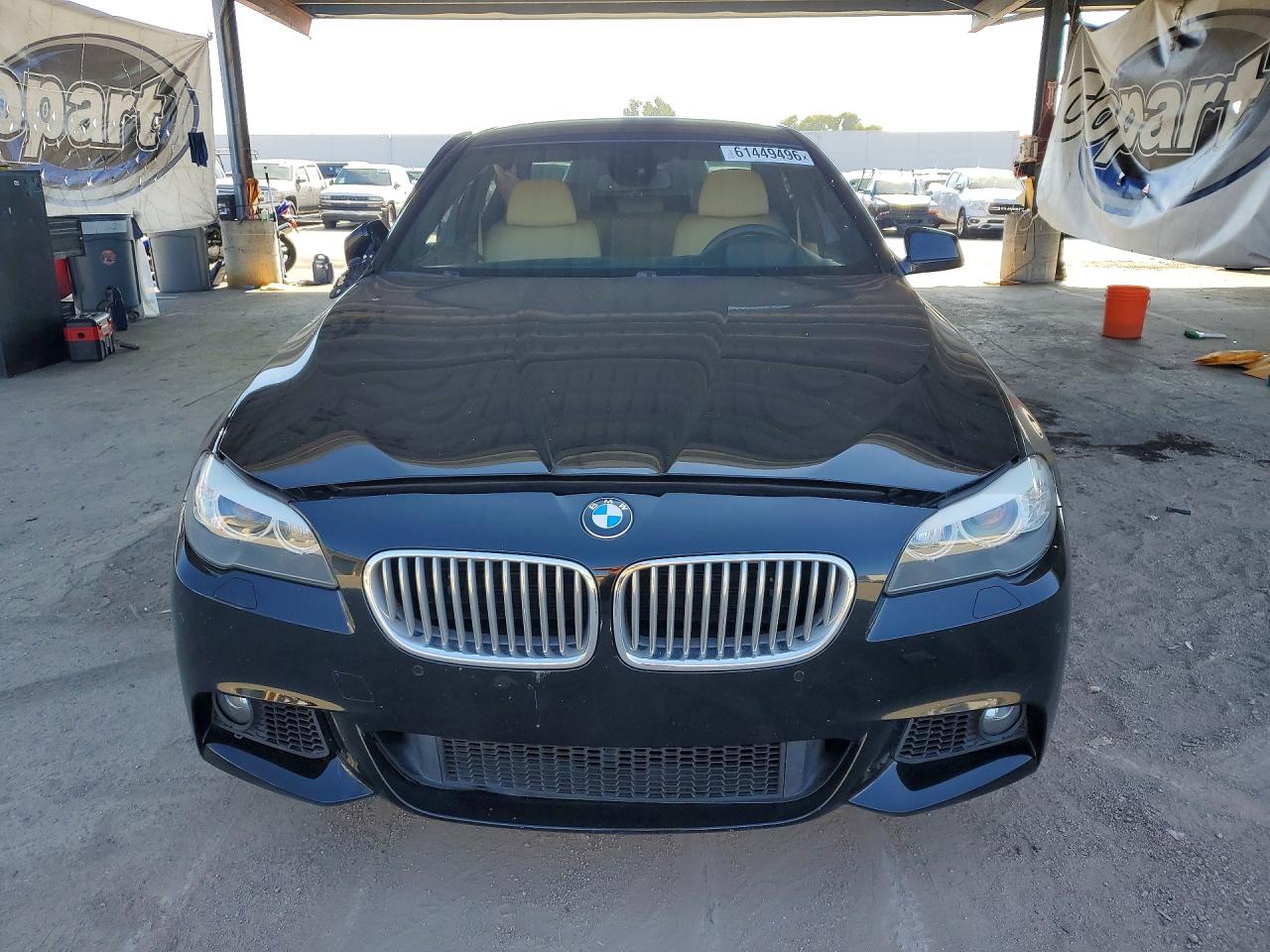 2012 Bmw 550 I Black vin: WBAFR9C52CDV58857