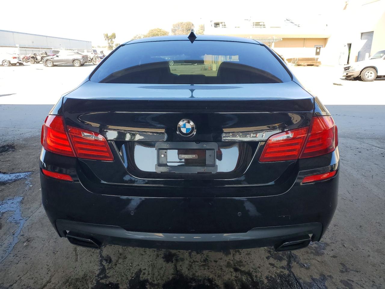2012 Bmw 550 I Black vin: WBAFR9C52CDV58857