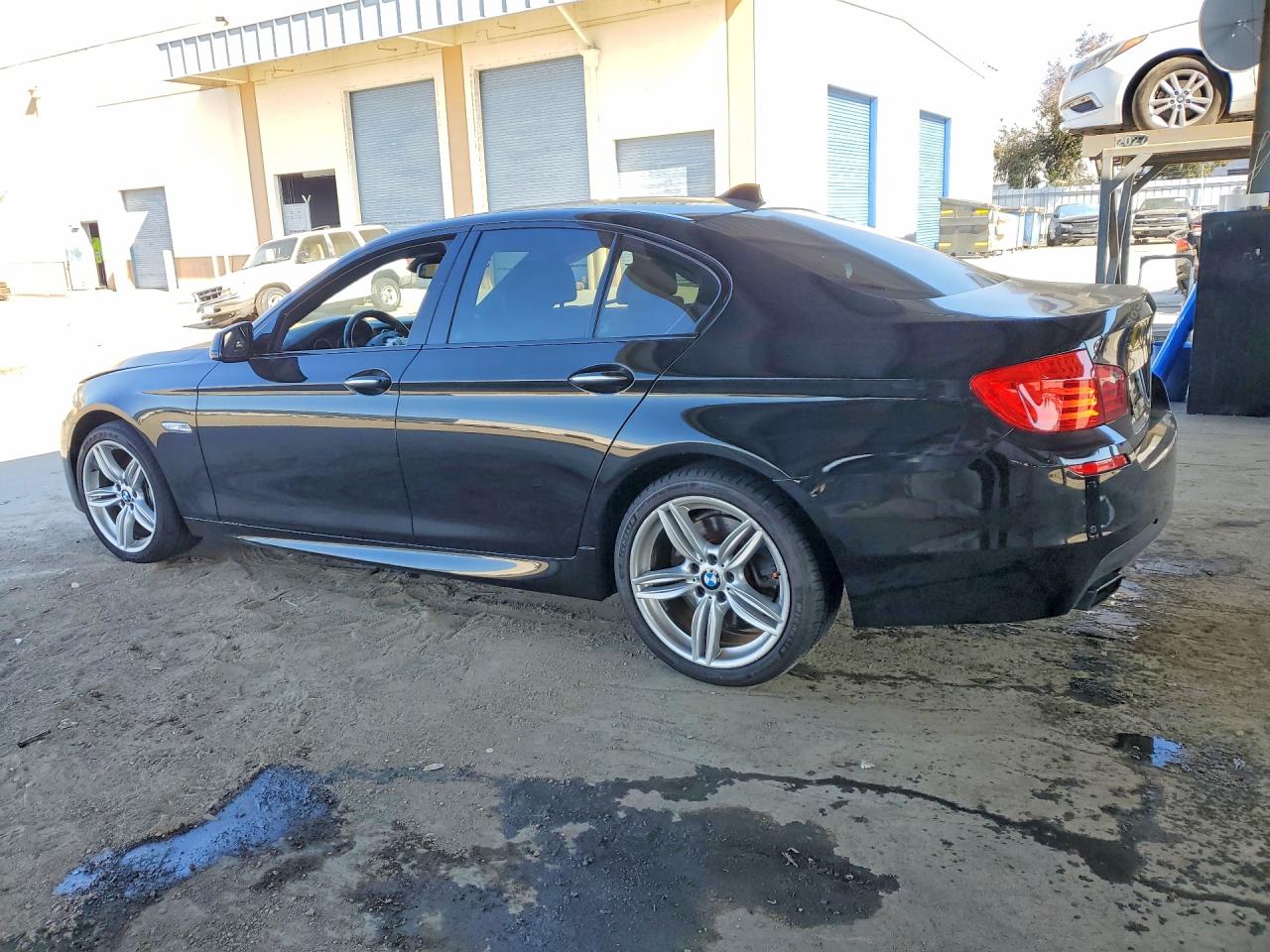 2012 Bmw 550 I Black vin: WBAFR9C52CDV58857