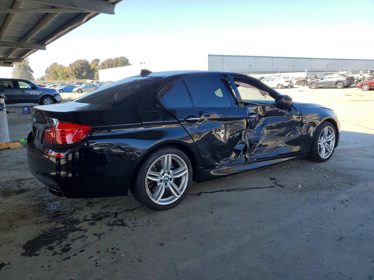 2012 Bmw 550 I Black vin: WBAFR9C52CDV58857