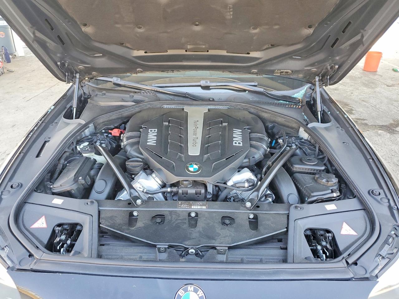 2012 Bmw 550 I Black vin: WBAFR9C52CDV58857