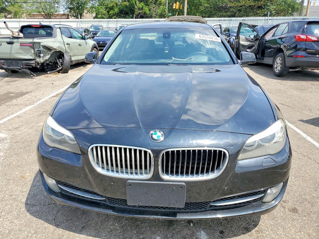 2011 Bmw 550 I Black vin: WBAFR9C53BC617807