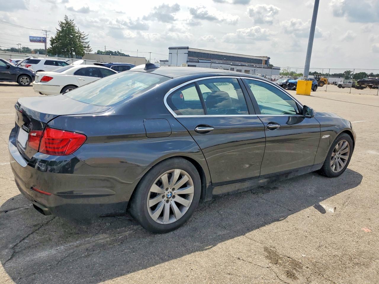 2011 Bmw 550 I Black vin: WBAFR9C53BC617807
