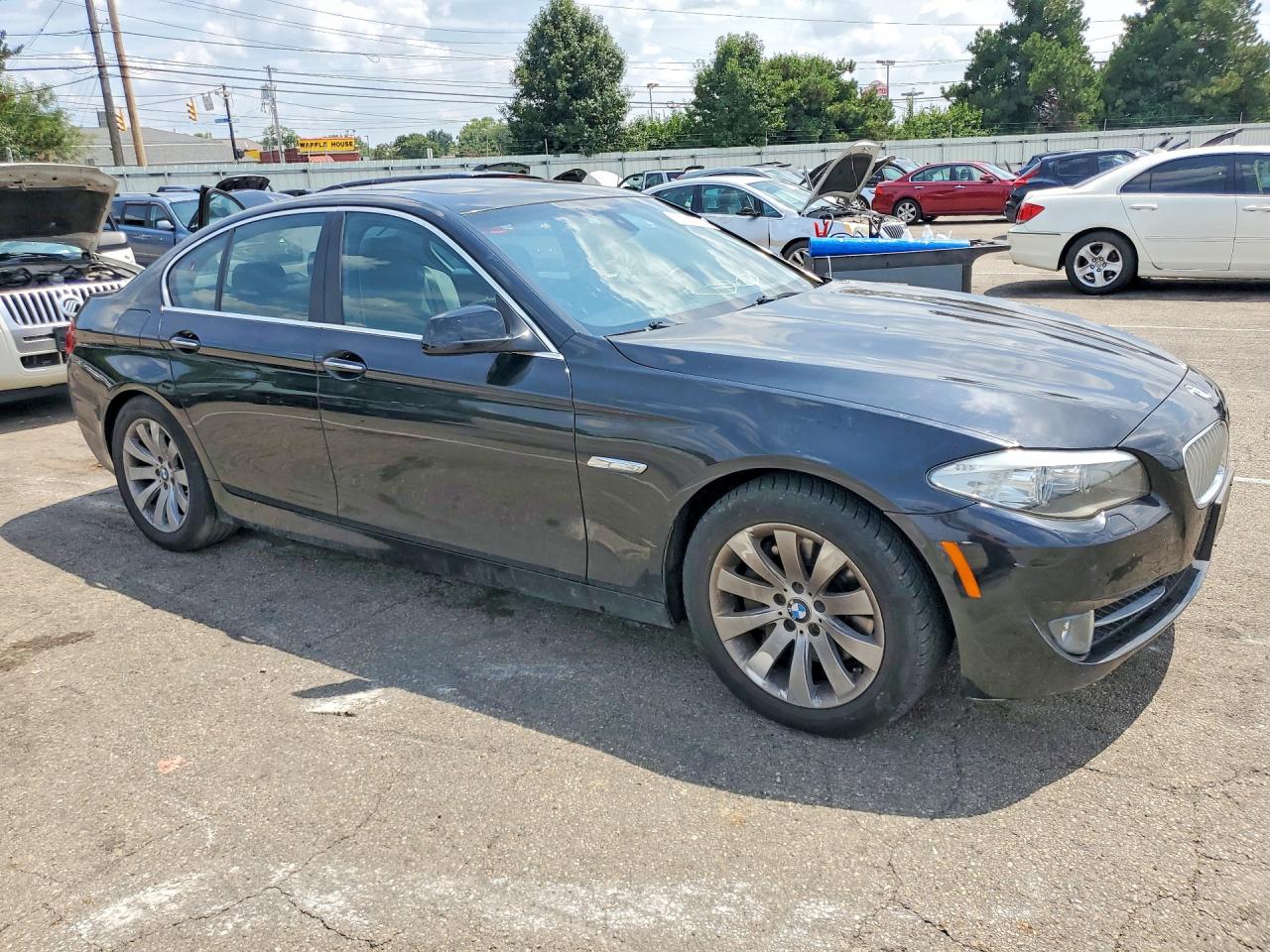 2011 Bmw 550 I Black vin: WBAFR9C53BC617807