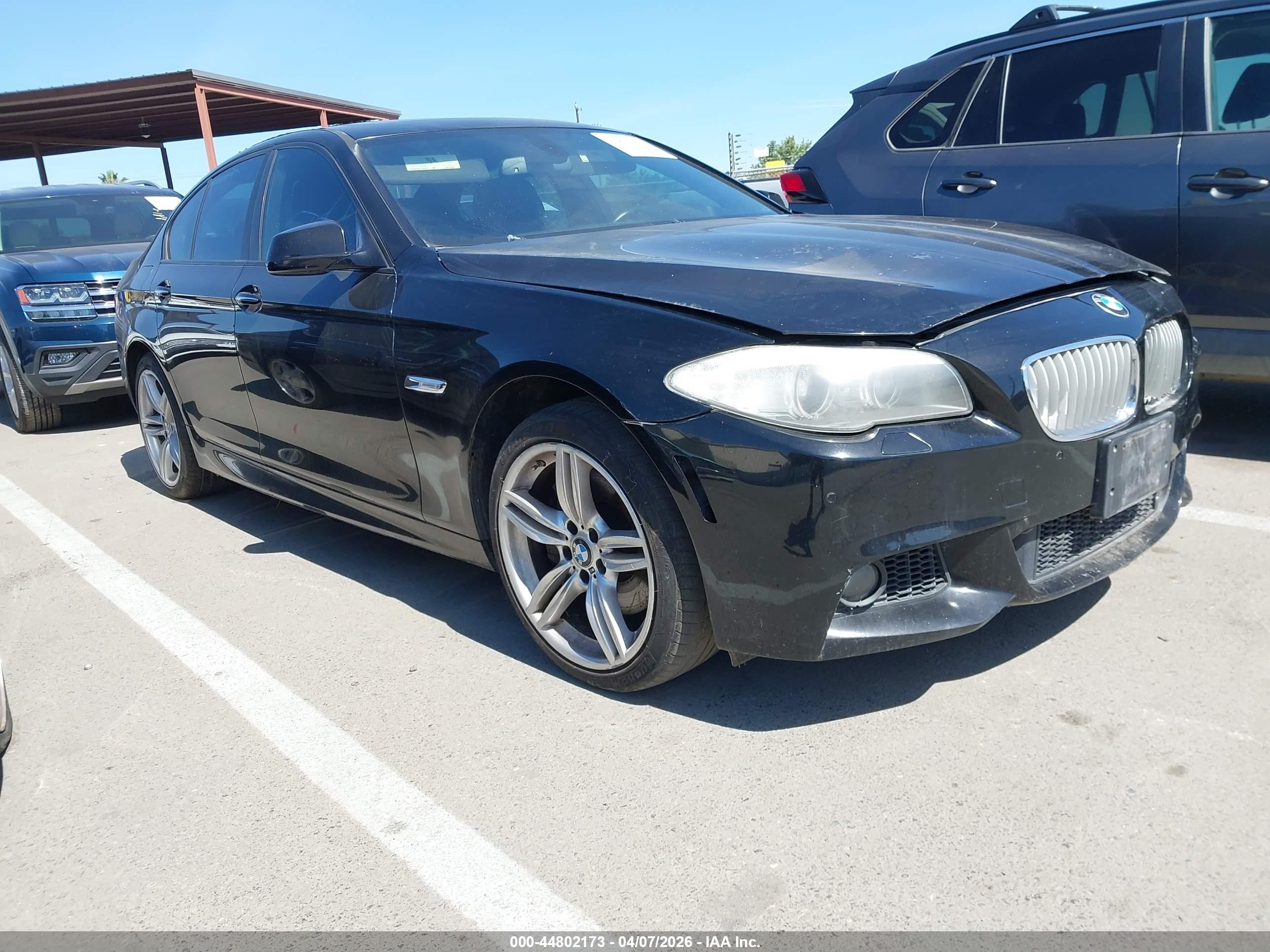 2012 Bmw 550i   Black vin: WBAFR9C53CDV59273