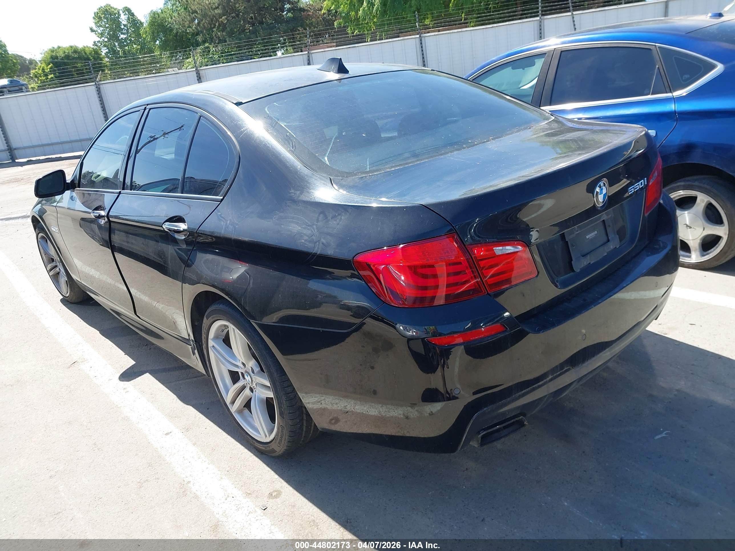 2012 Bmw 550i   Черный vin: WBAFR9C53CDV59273