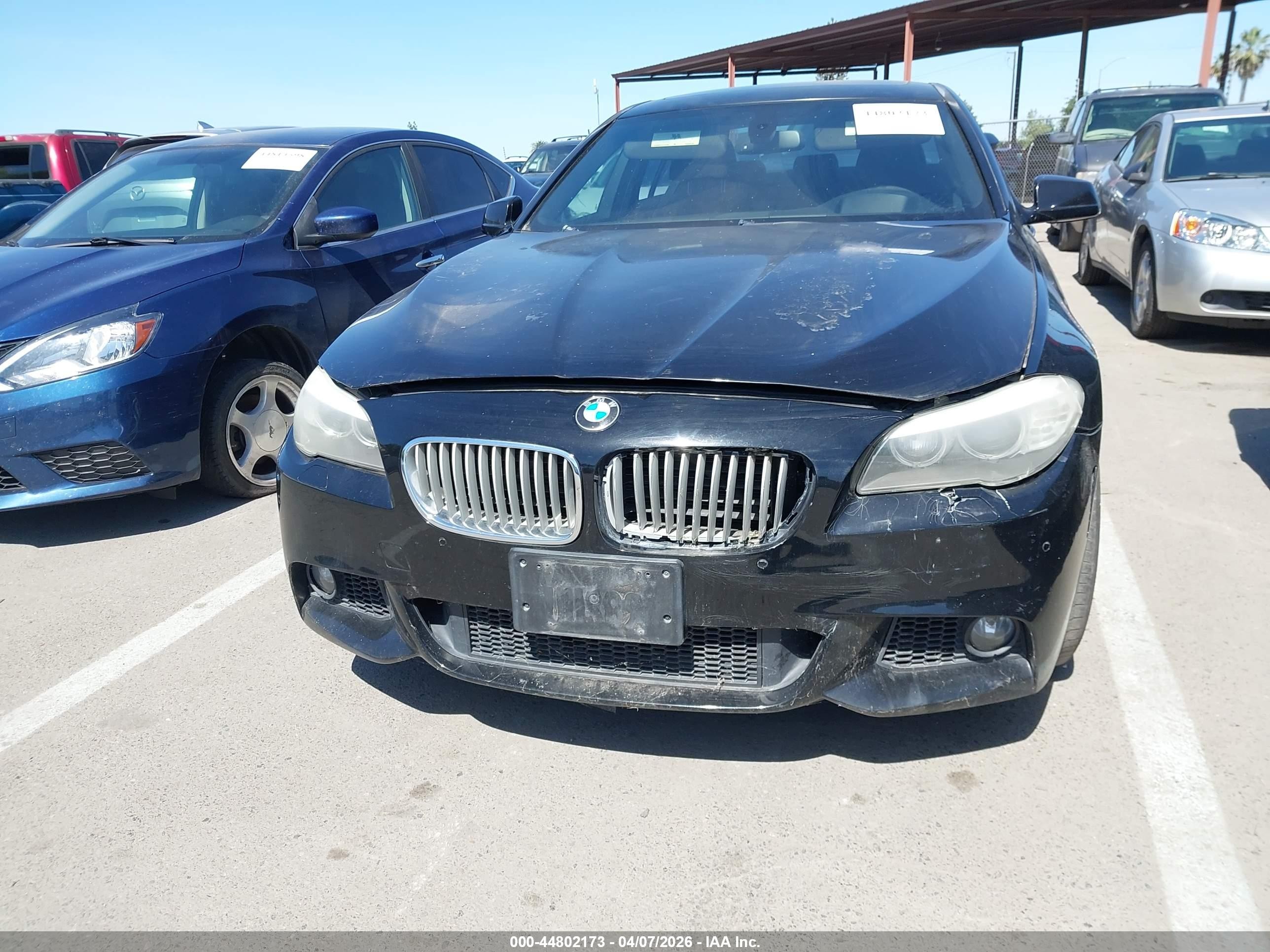 2012 Bmw 550i   Черный vin: WBAFR9C53CDV59273