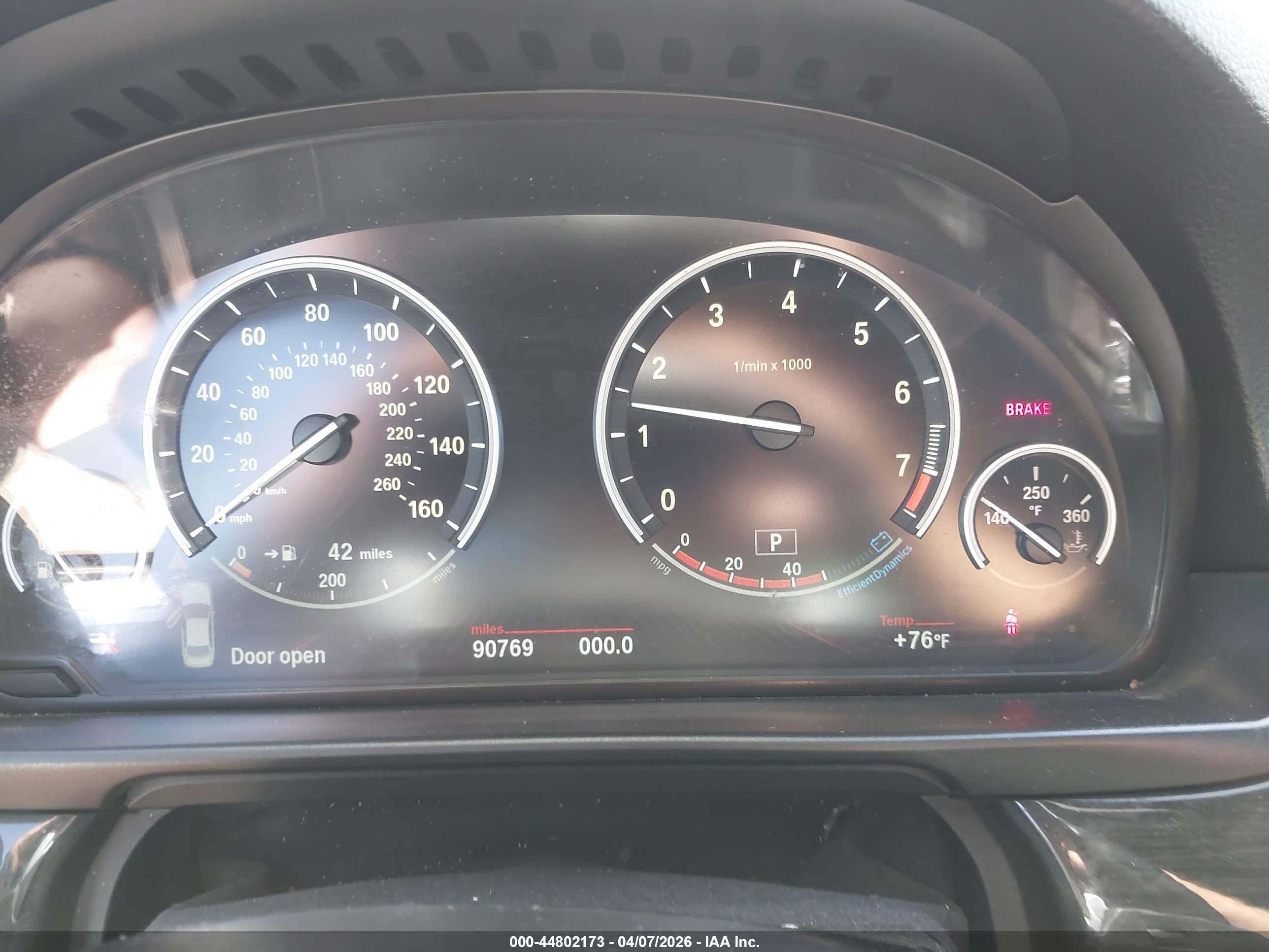 2012 Bmw 550i   Черный vin: WBAFR9C53CDV59273