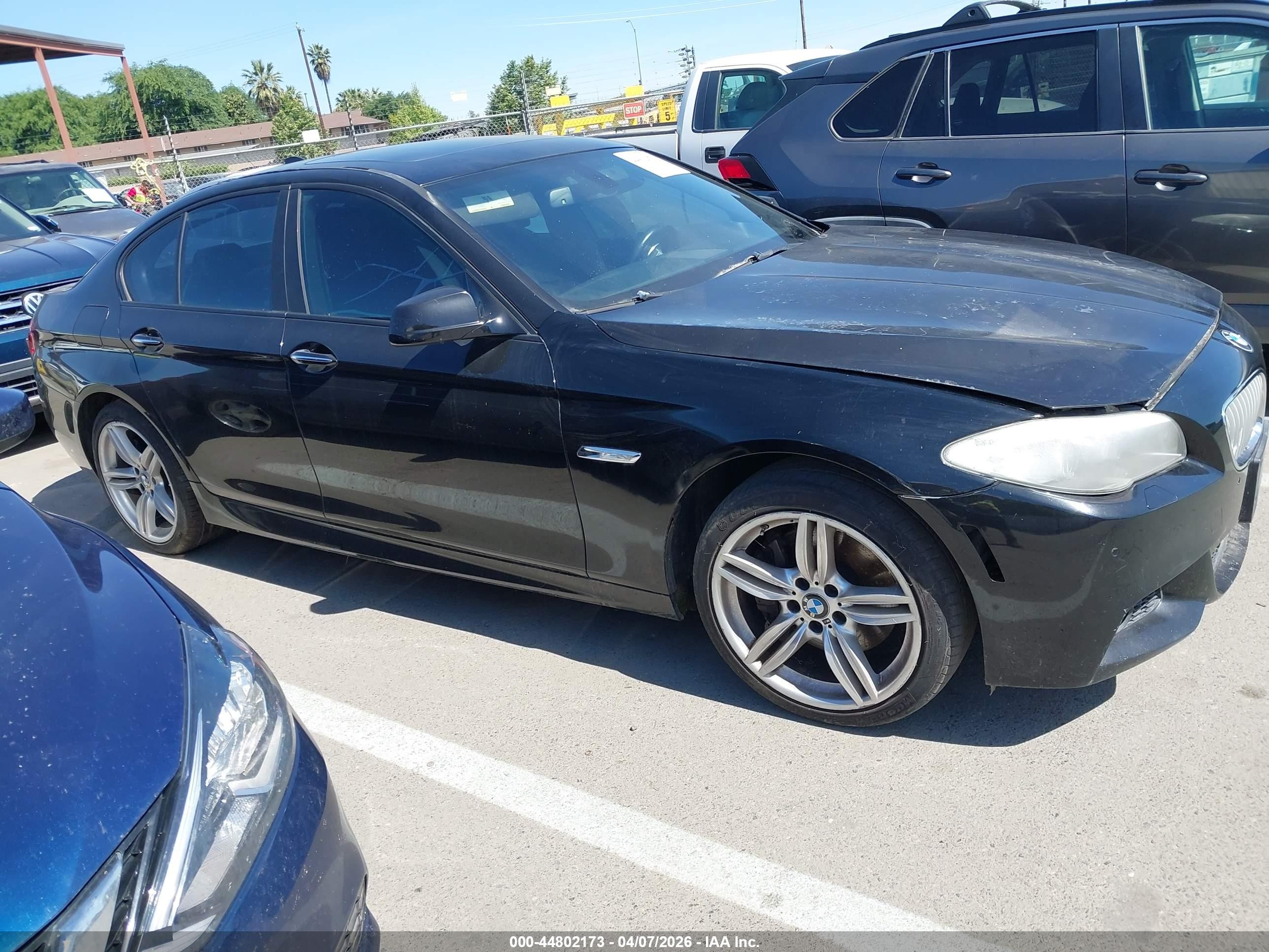 2012 Bmw 550i   Черный vin: WBAFR9C53CDV59273