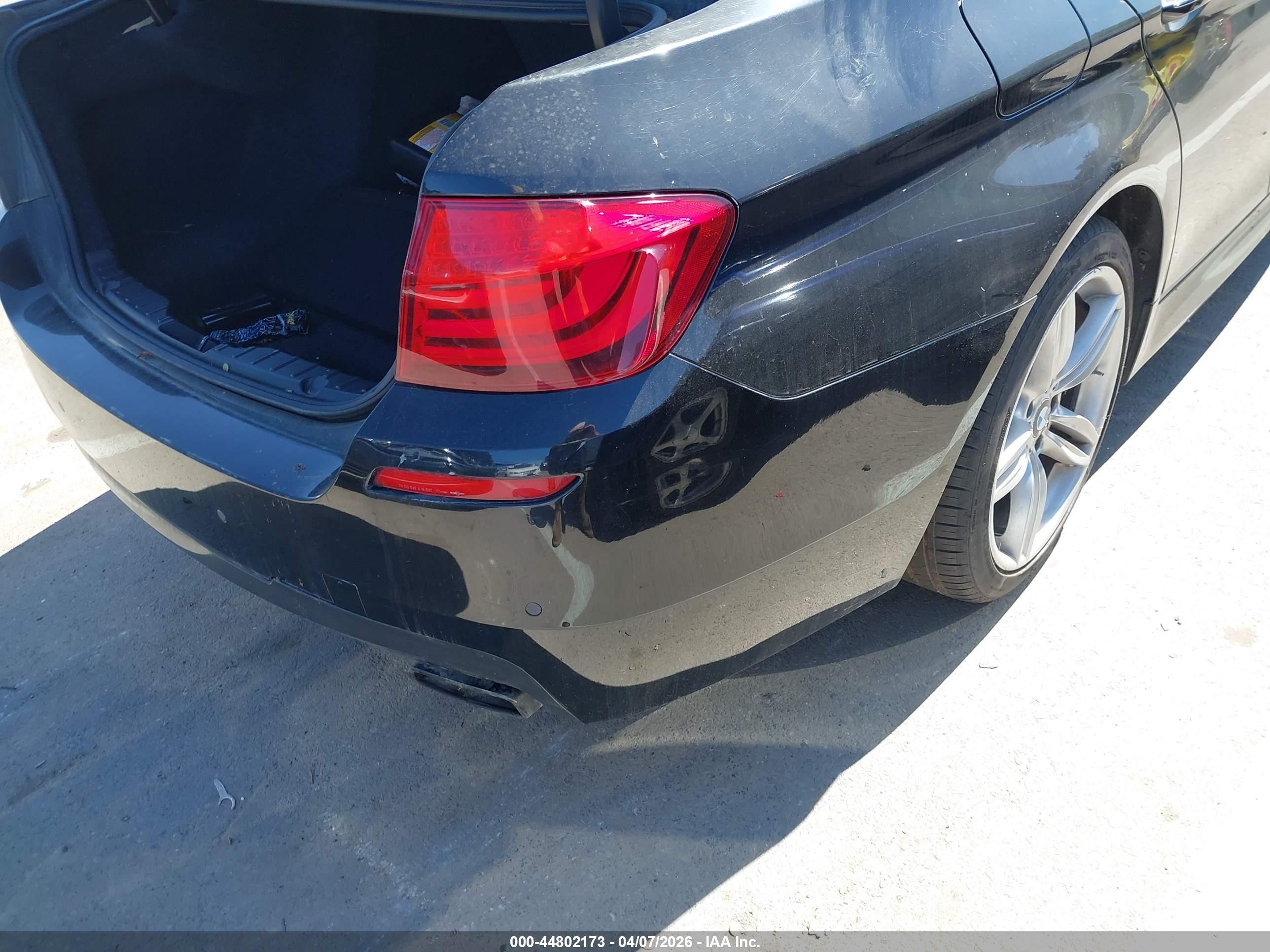 2012 Bmw 550i   Черный vin: WBAFR9C53CDV59273