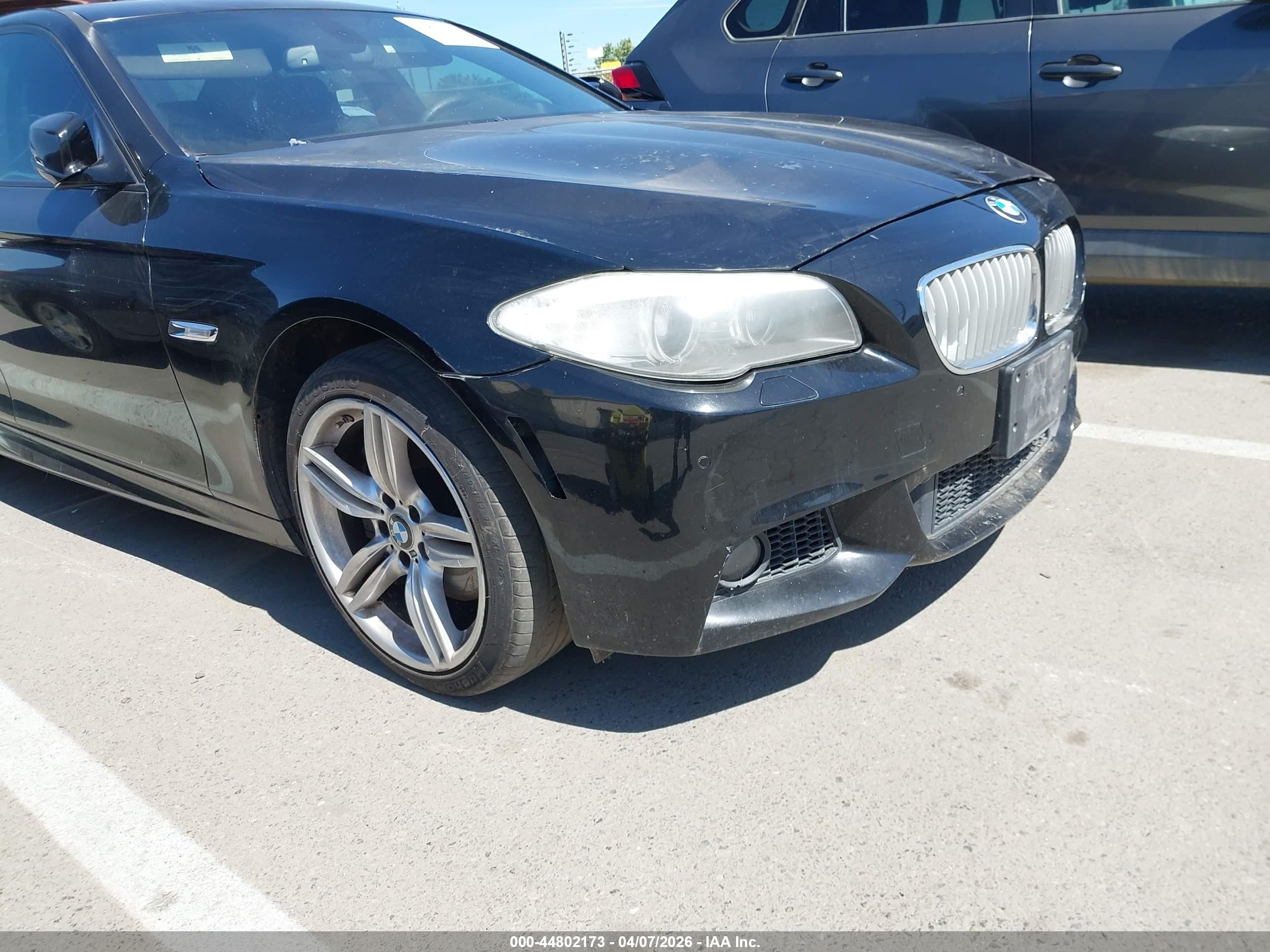 2012 Bmw 550i   Черный vin: WBAFR9C53CDV59273