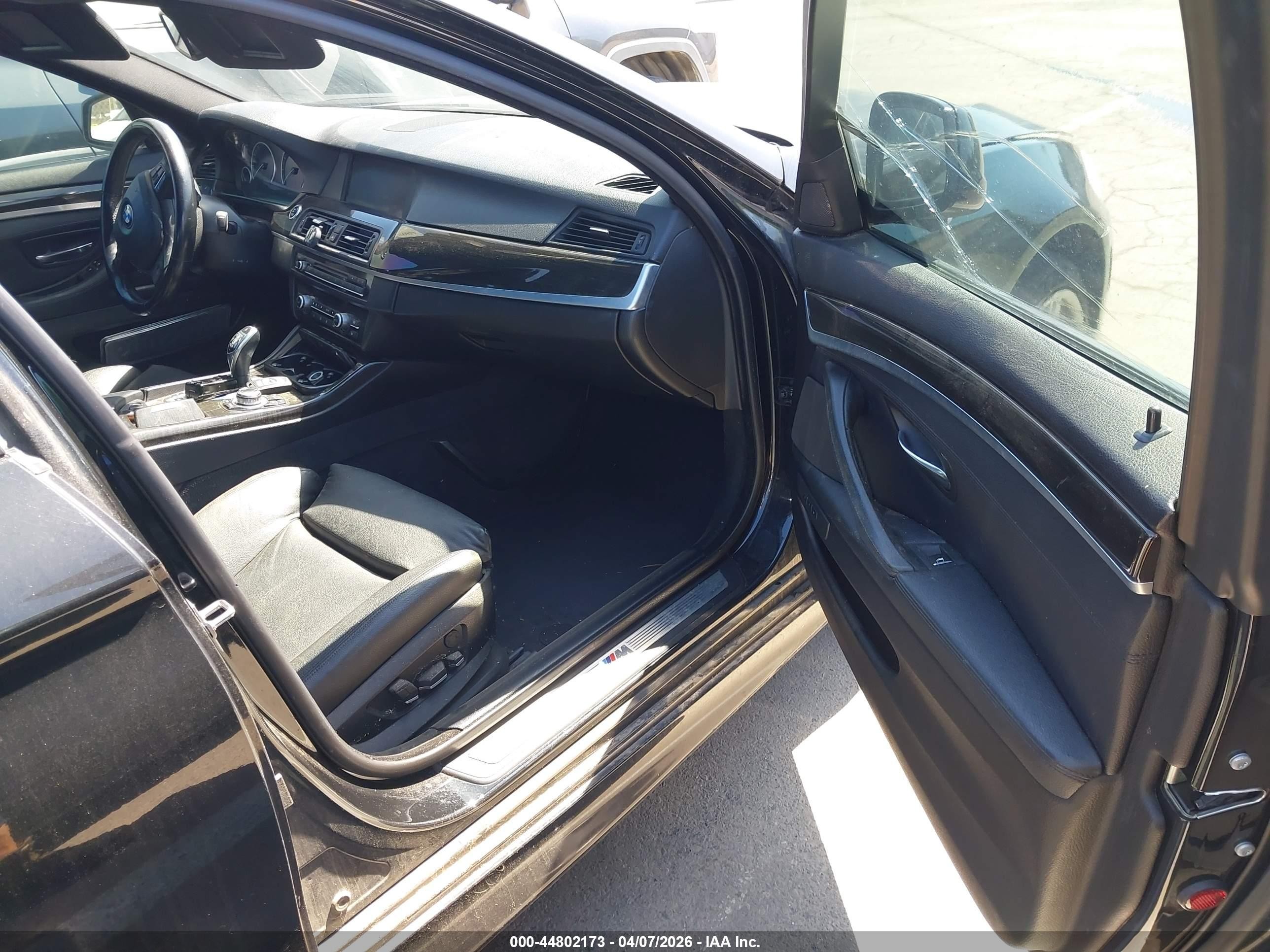 2012 Bmw 550i   Черный vin: WBAFR9C53CDV59273
