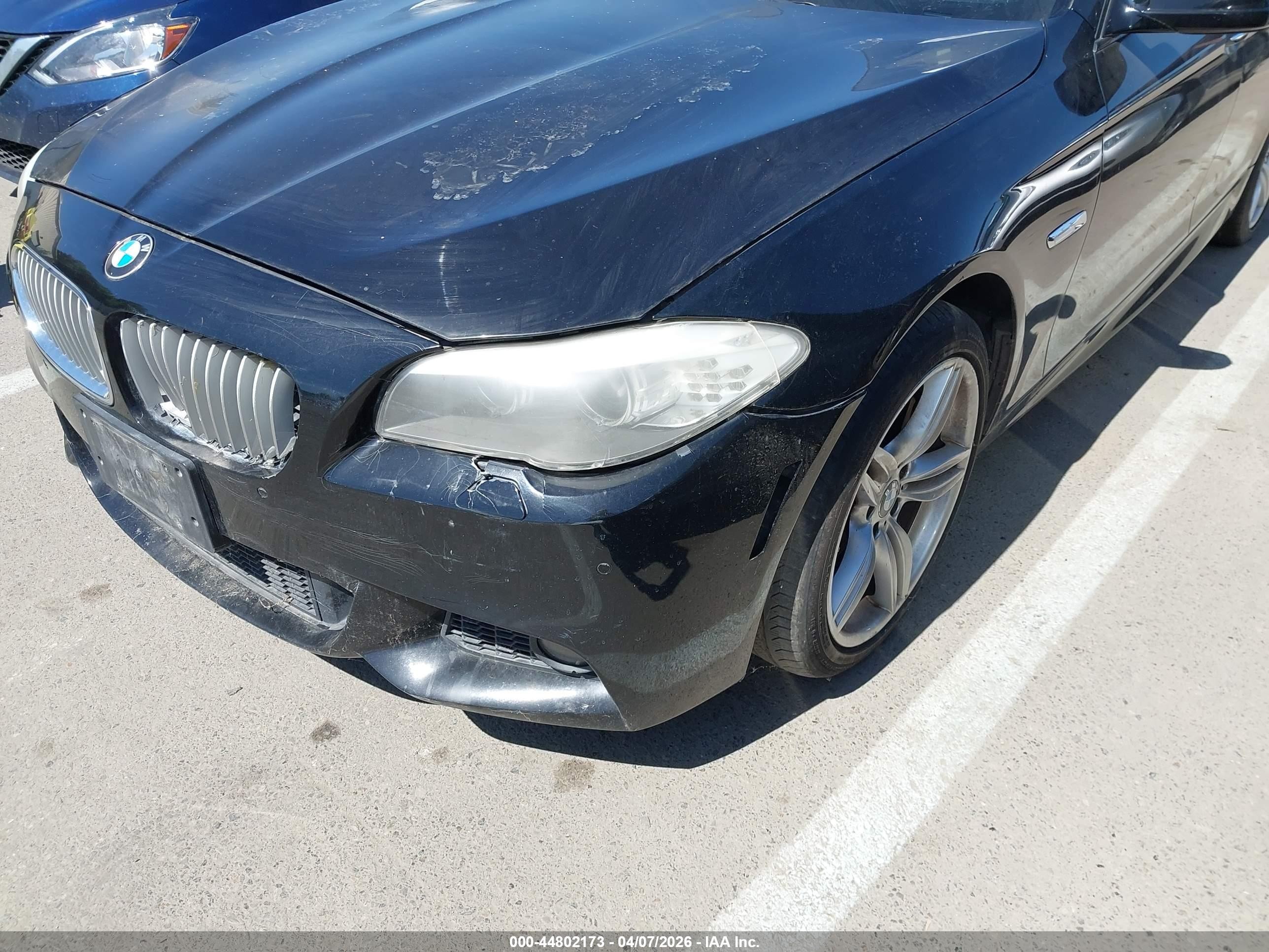 2012 Bmw 550i   Черный vin: WBAFR9C53CDV59273