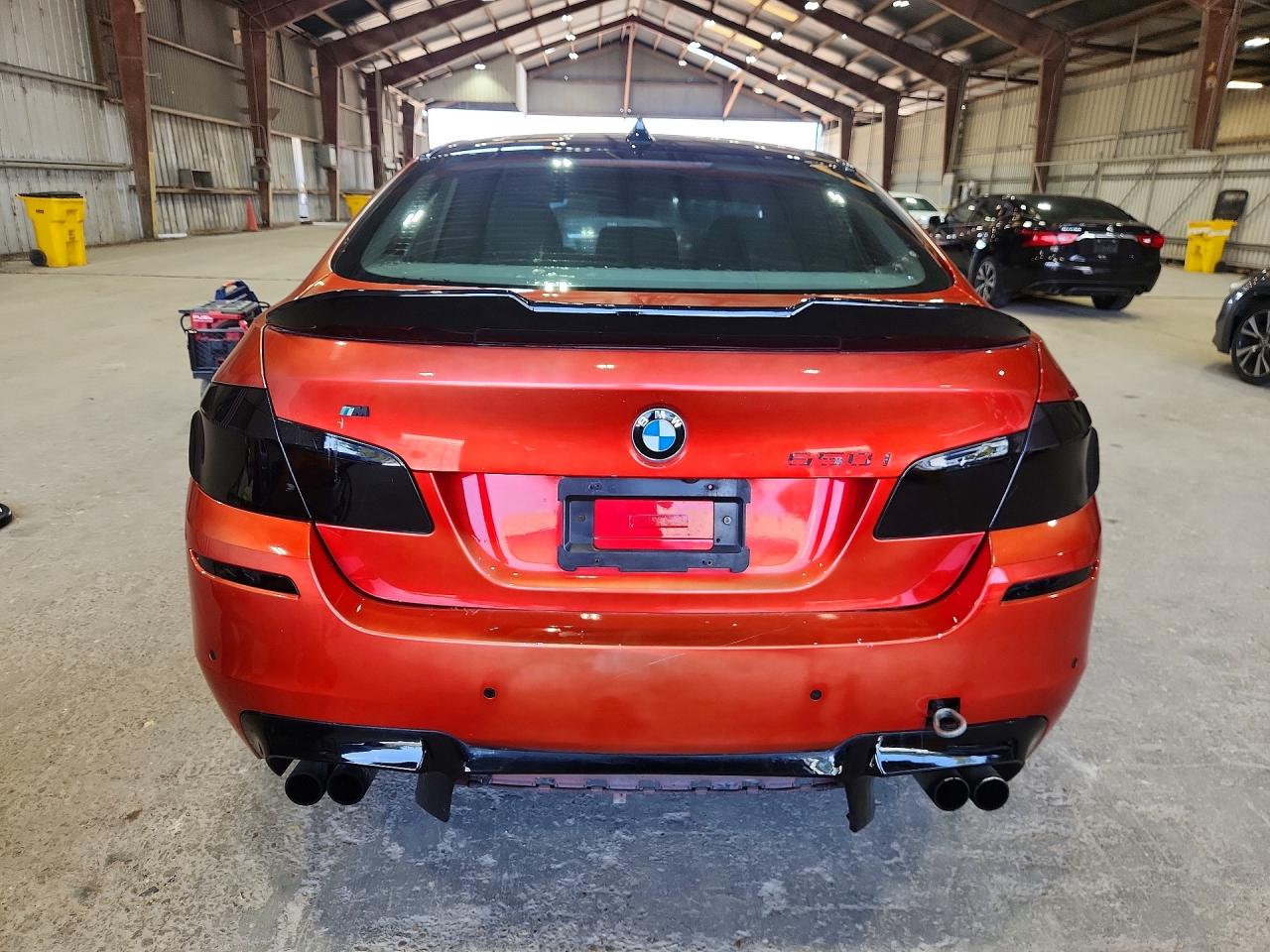 2012 Bmw 550 I Red vin: WBAFR9C53CDX78895