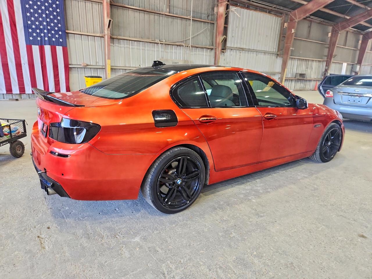 2012 Bmw 550 I Red vin: WBAFR9C53CDX78895