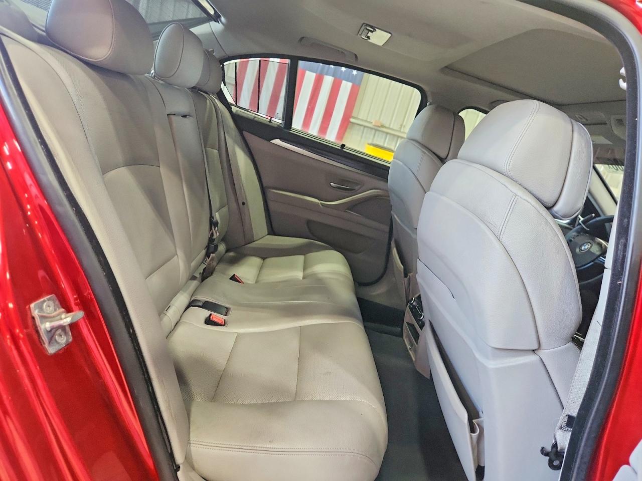 2012 Bmw 550 I Red vin: WBAFR9C53CDX78895