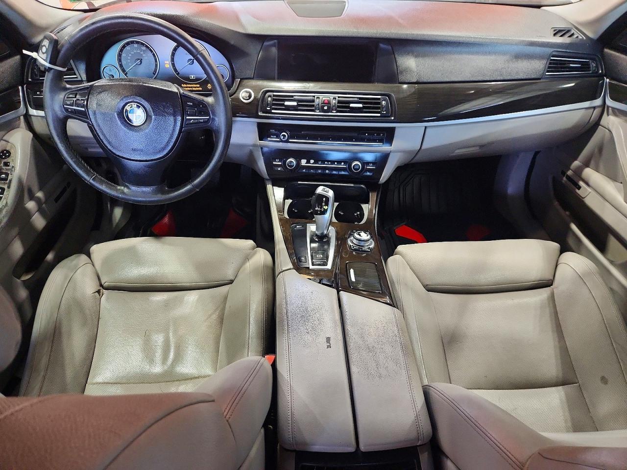2012 Bmw 550 I Red vin: WBAFR9C53CDX78895