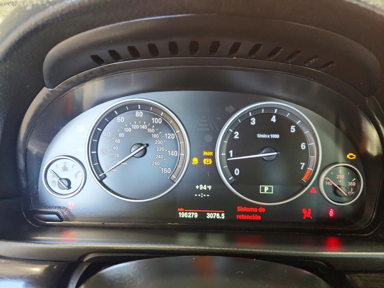 2012 Bmw 550 I Red vin: WBAFR9C53CDX78895