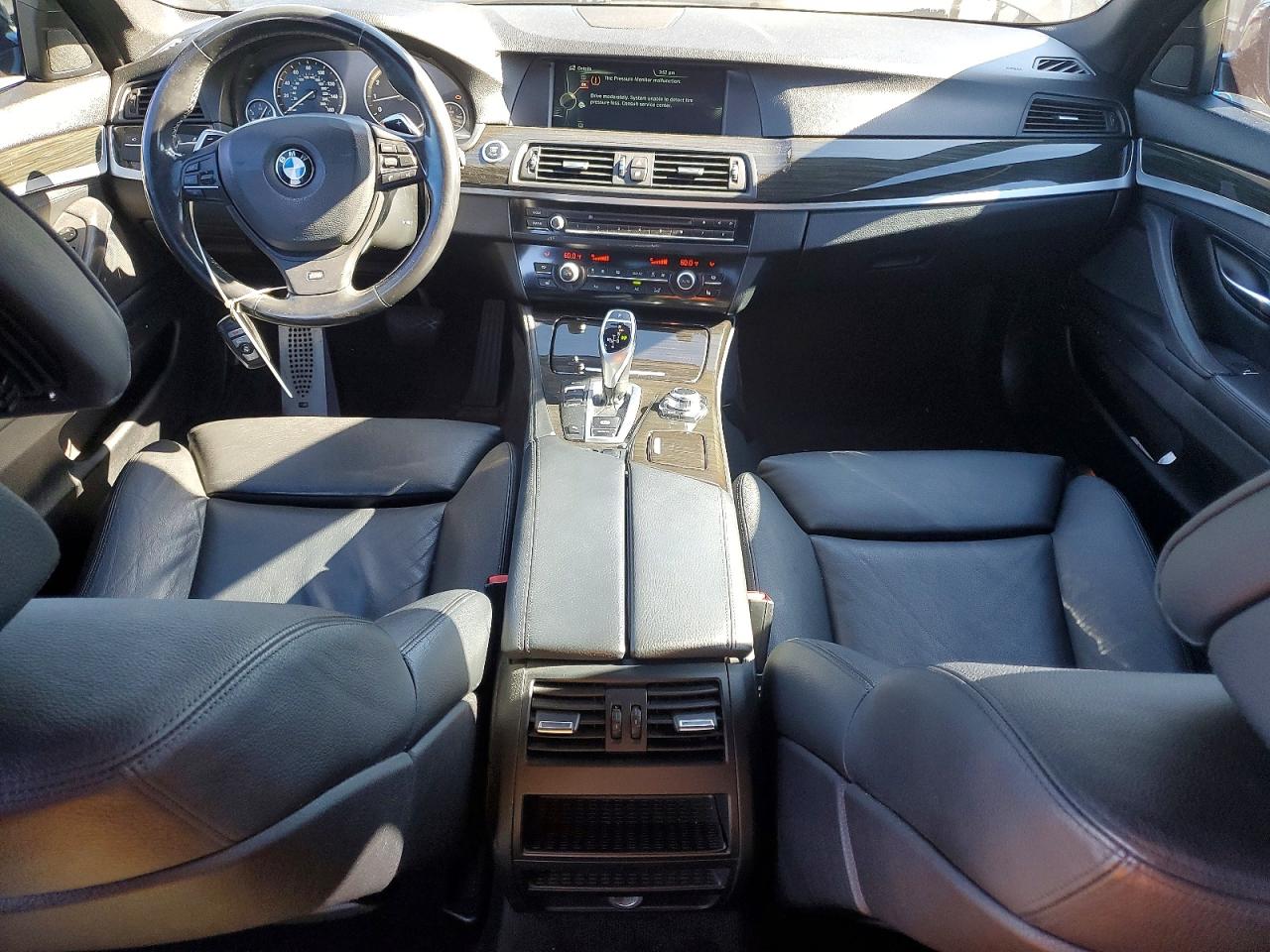 2013 Bmw 550 I Черный vin: WBAFR9C53DDX80843