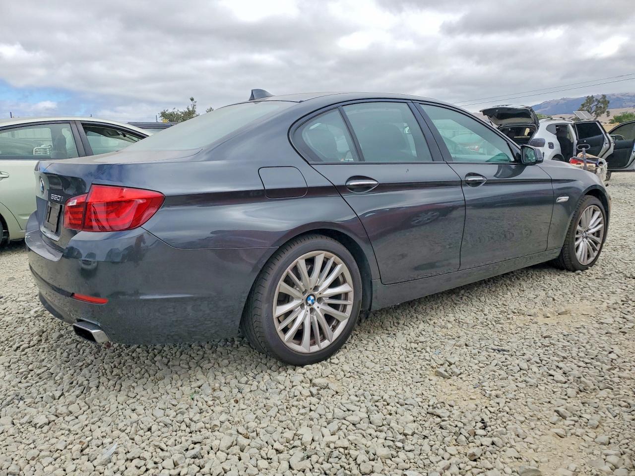 2012 Bmw 550 I Black vin: WBAFR9C54CDV58374